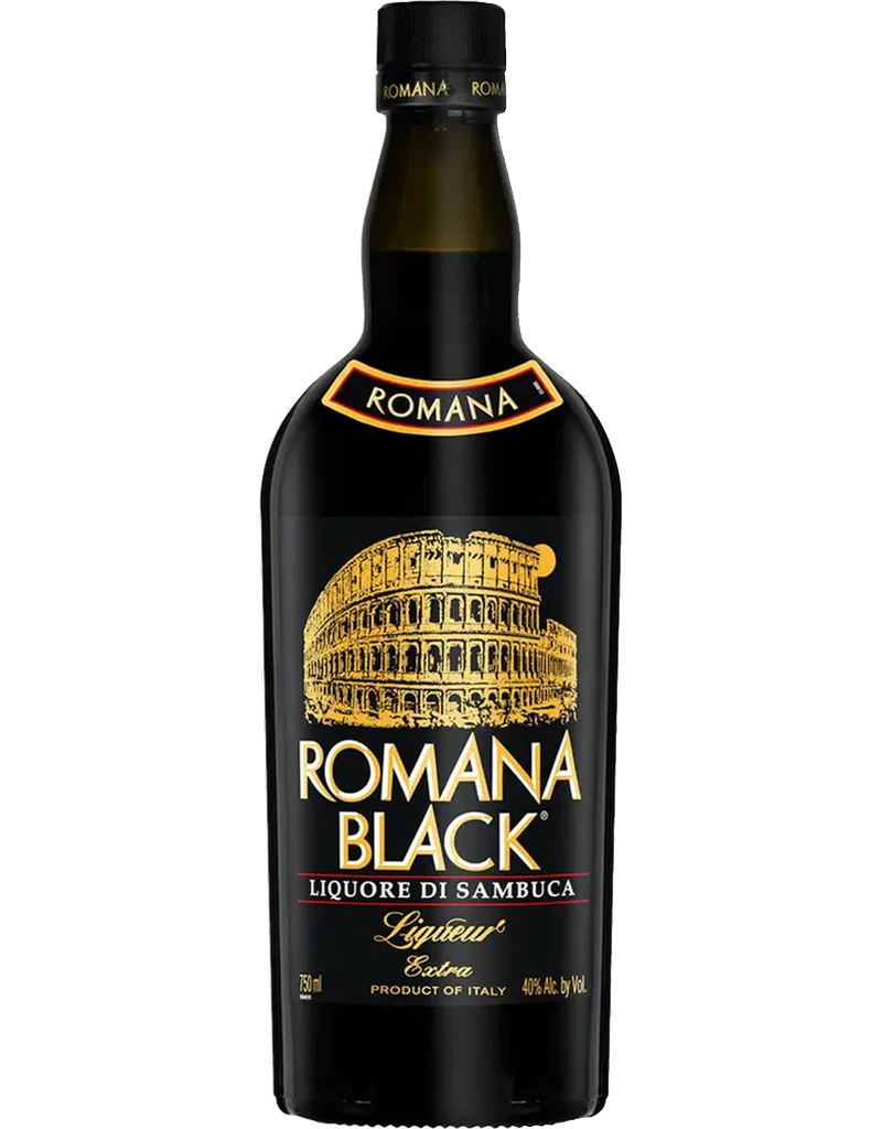 Romana Romana Black Sambuca Liqueur, Italy