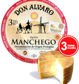 Don Alvaro 3 month Manchego, Spain - 7oz  Single Wedge