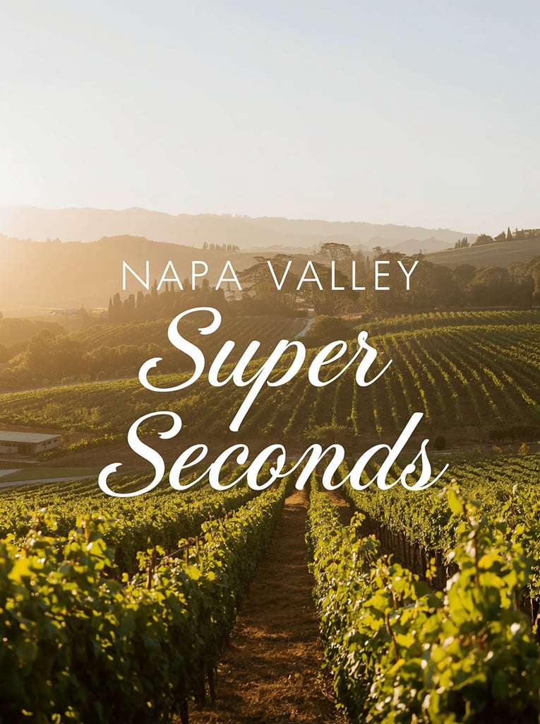 Napa Valley "Super Seconds": Insider Wines from Iconic Estates