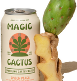 Magic Cactus Spicy Peach Sparkling Water with THC, Scottsdale, Arizona - 4pk Cans