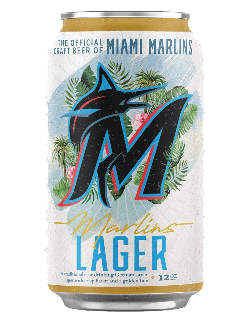 Biscayne Bay Brewery 'Marlins Lager' Beer, Miami - 6pk Cans