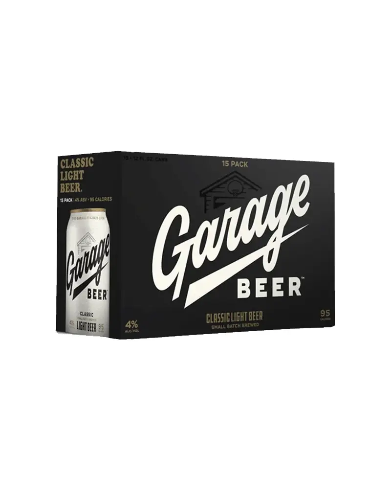 Garage Beer Classic Light Beer 12-pack, 12oz can