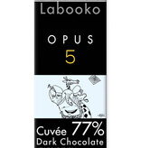 Zotter Labooko 77% Opus 5 Dark Chocolate Bar - 2.47oz