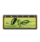 Zotter Pistachios Milk Chocolate Bar, Austria - 2.47oz Single Bar