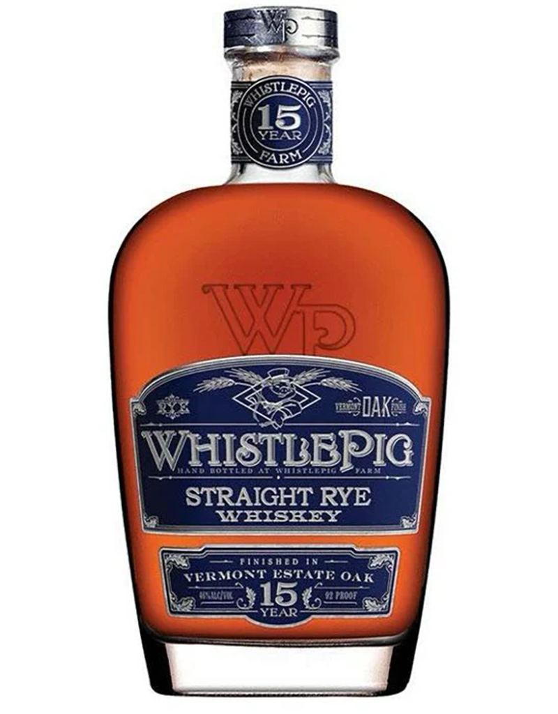WhistlePig Distillery WhistlePig 15 Year Old Straight Rye Whiskey, Vermont