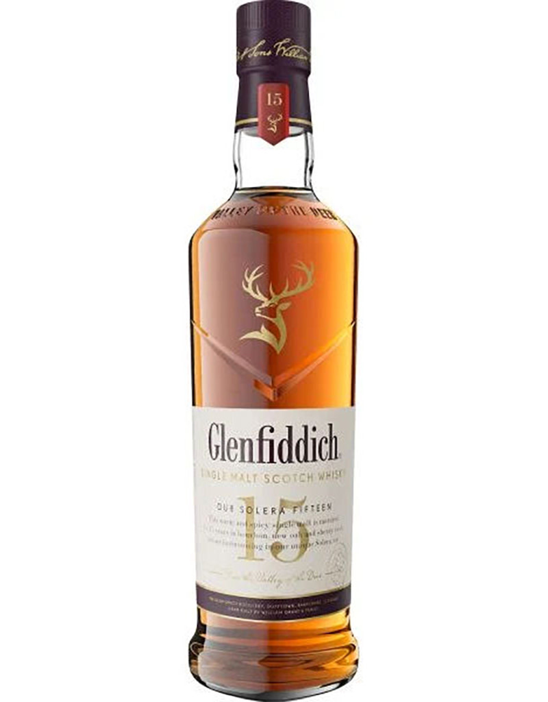 Glenfiddich Glenfiddich 15 Year Old, Solera Single Malt Scotch Whisky, Scotland