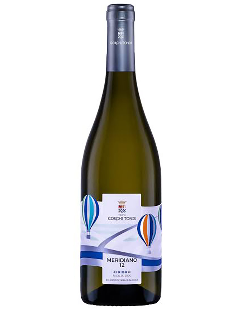Gorghi Tondi 2025 'Meridiano 12' Zibibbo Sicilia IGT, Sicily, Italy