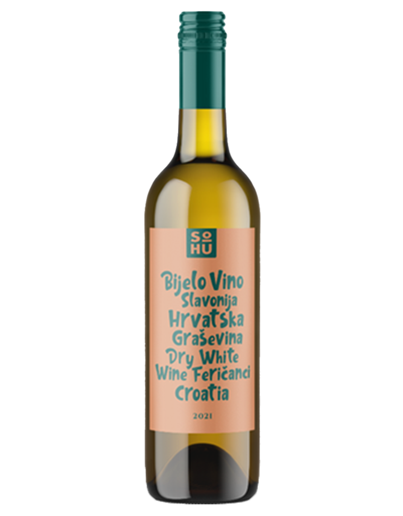 SoHu 2025 Graševina Dry White, Slavonia, Croatia