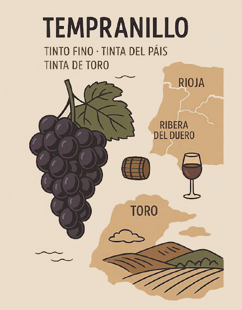 6:30 PM | Thursday 27 August | Tempted by Tempranillo Spanish Exploration | Tasting Ticket