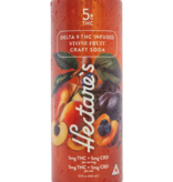 Hectares 'Stone Fruit' Craft Soda - Delta 9 5mg / THC 5mg - 4pk Cans