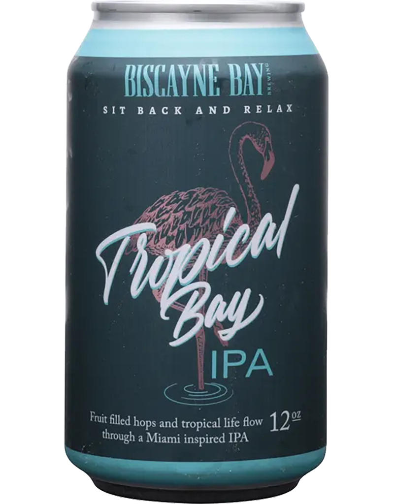 Biscayne Bay Brewery 'Tropical Bay IPA' Beer, Miami - 6pk Cans