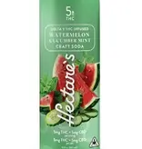 Hectares 'Watermelon Cucumber Mint' Craft Soda - Delta 9 5mg / THC 5mg - 4pk Cans
