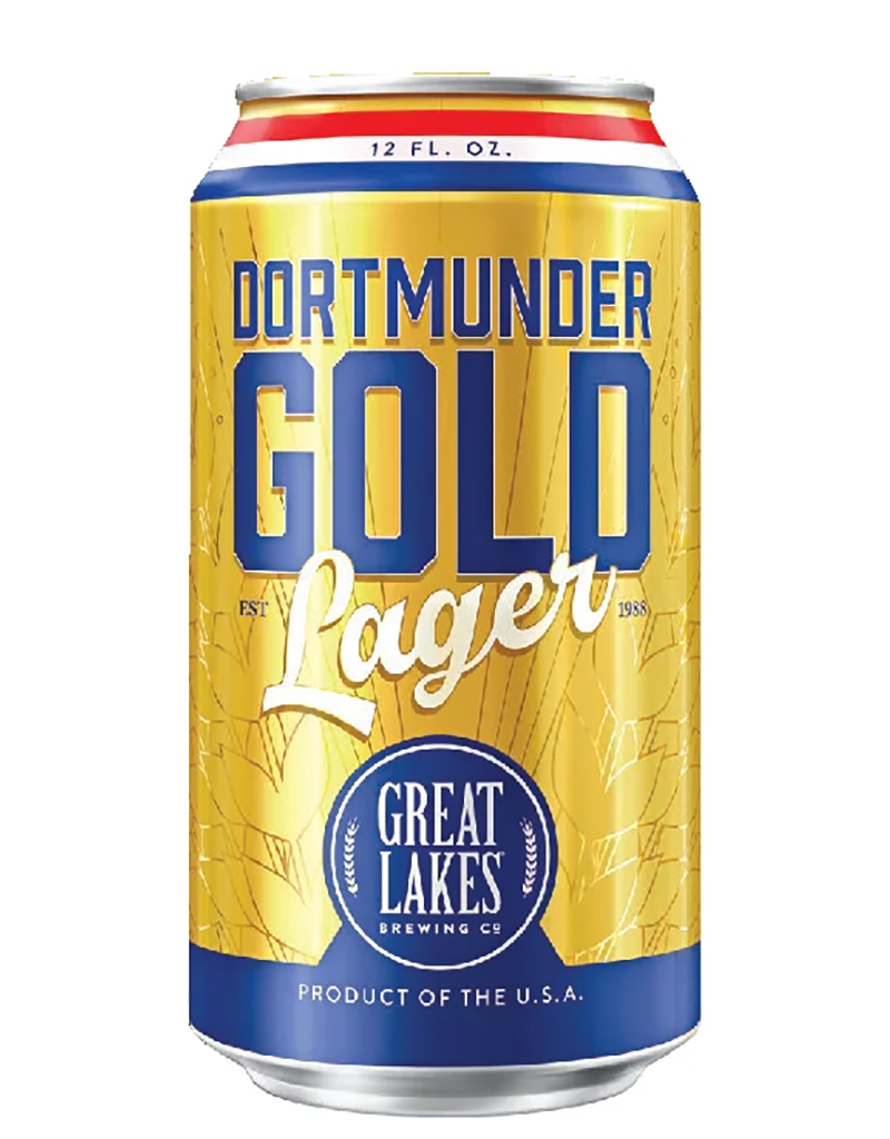 Great Lakes Brewing Dortmunder Gold Lager, Cleveland, Ohio - 6-pack Cans