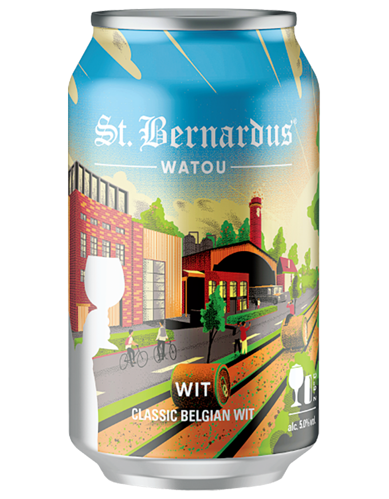 St. Bernardus 'WIT' Wit Bier, Belgium - 6pk Cans