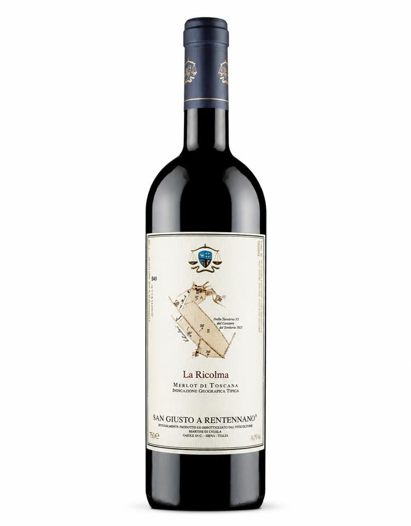 San Giusto a Rentennano 2018 'La Ricolma' Merlot Toscana IGT, Tuscany, Italy 3L