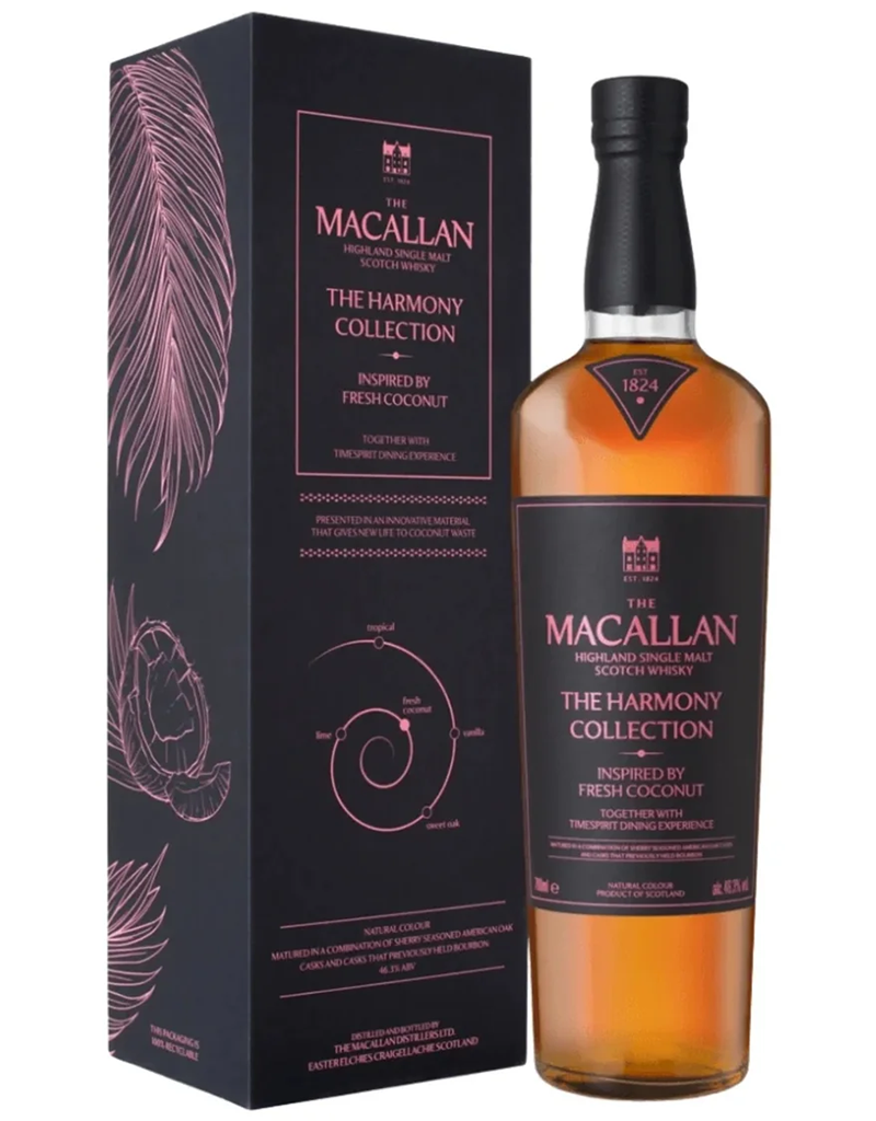 The Macallan Harmony Collection 'Fresh Coconut' Single Malt Scotch Whisky Speyside - Highlands, Scotland