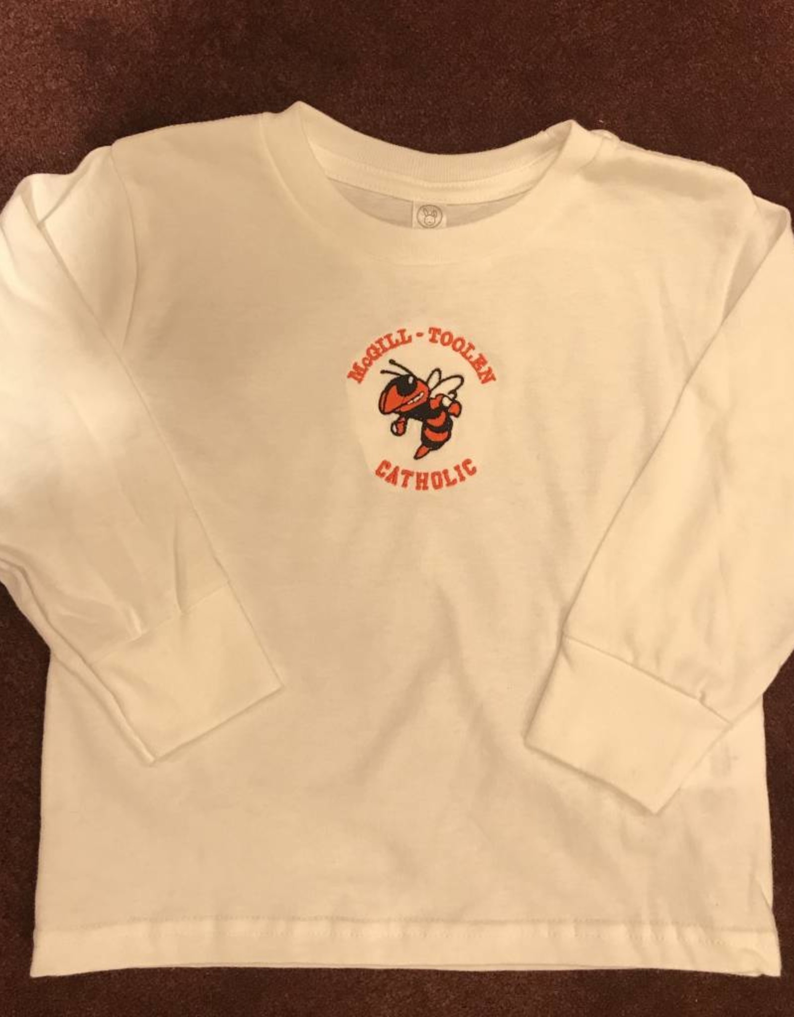 Long Sleeve Toddler Shirt w/Logo