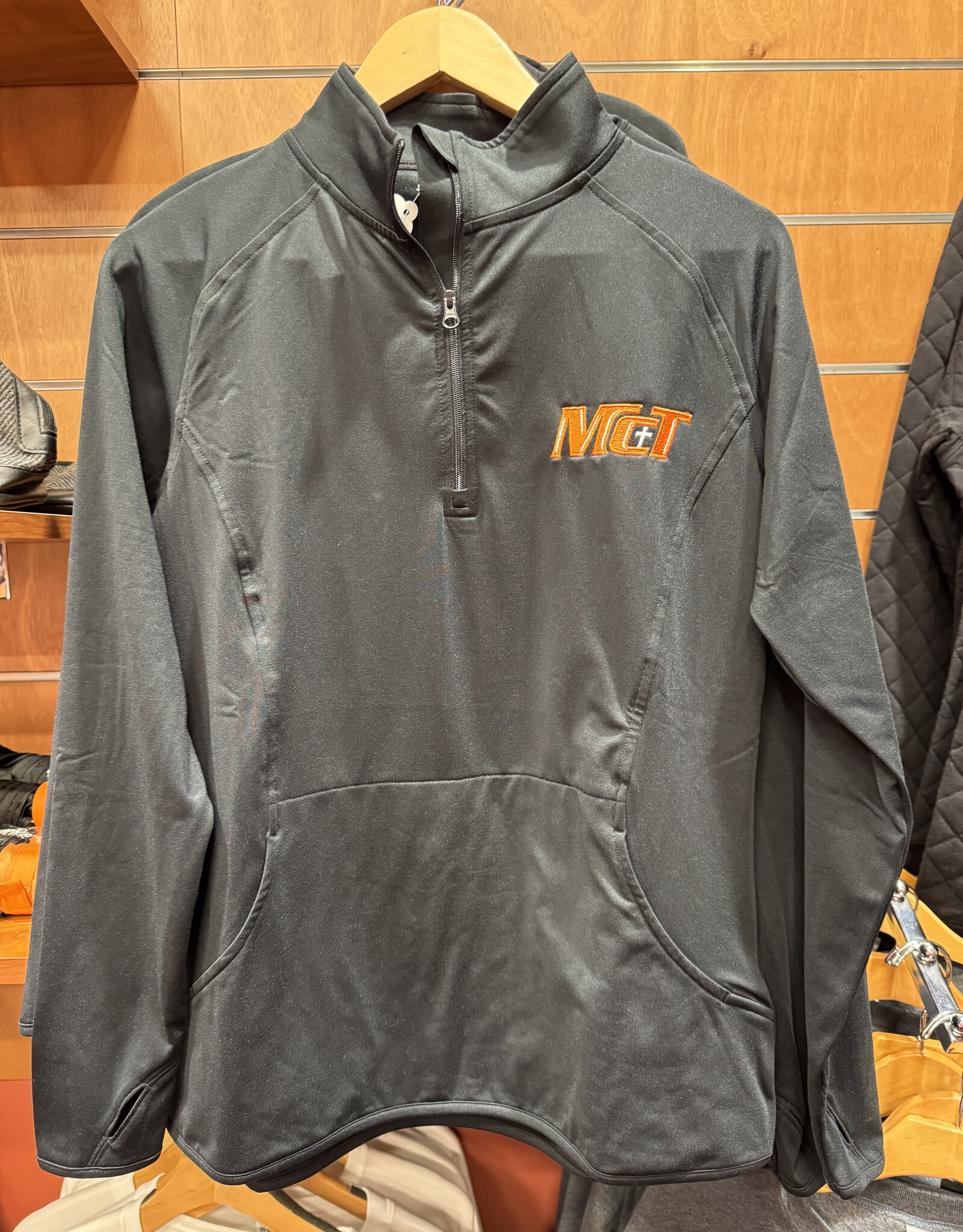 McT Ladies Half Zip Black