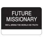 Future Missionary Slip-on Badge