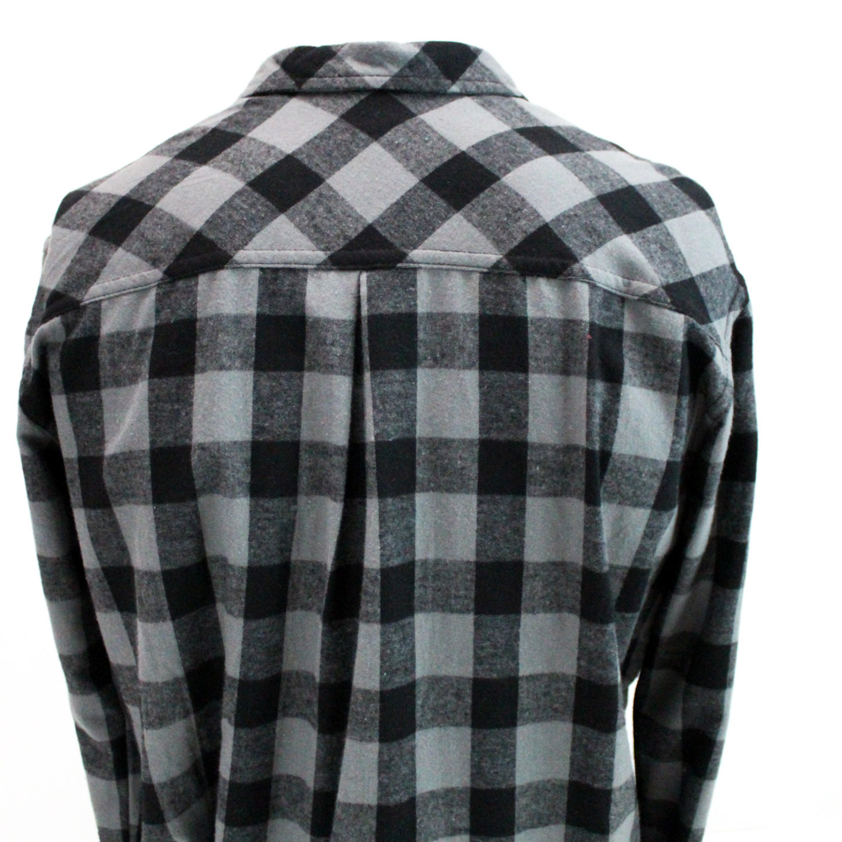 Clearance - BYUH Ladies Flannel Button Down Shirt