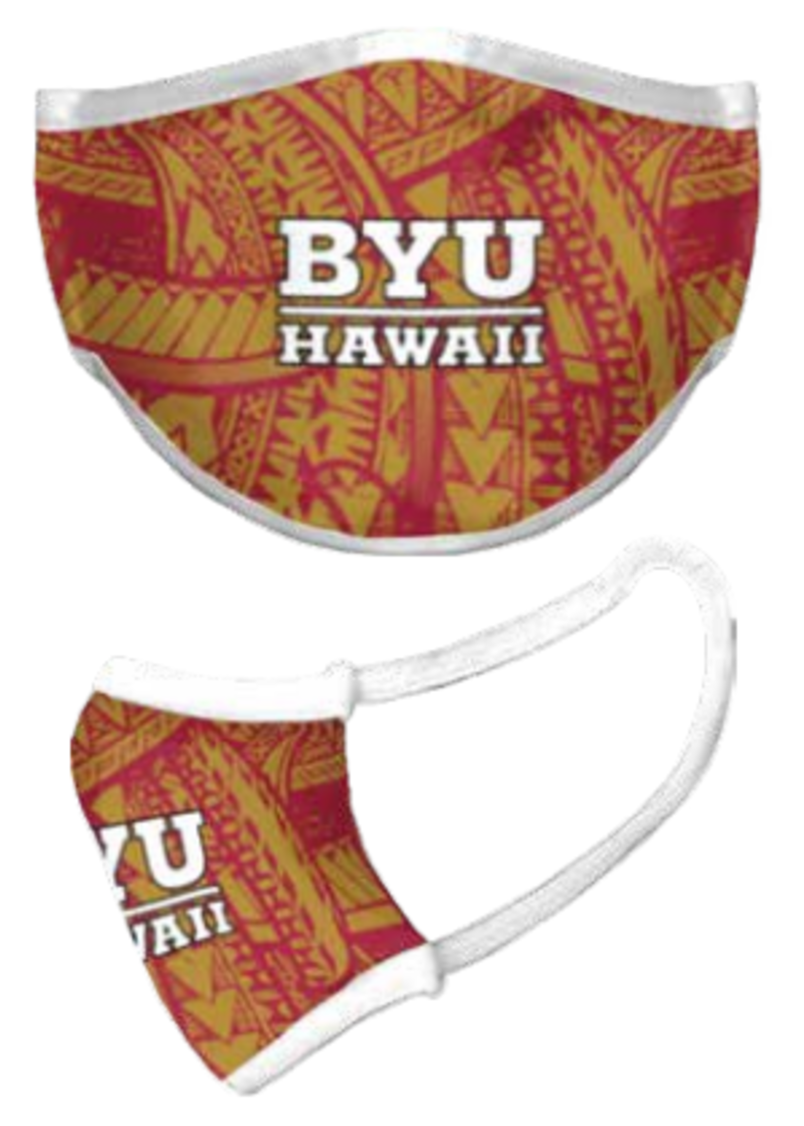 DISC Face Mask - BYU Hawaii Tribal