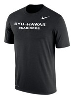 Nike Nike Dri-Fit Tee Black "BYU-Hawaii Seasiders" -
