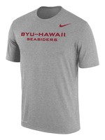 Nike Dri-Fit Tee Heather "BYU-Hawaii Seasiders" -