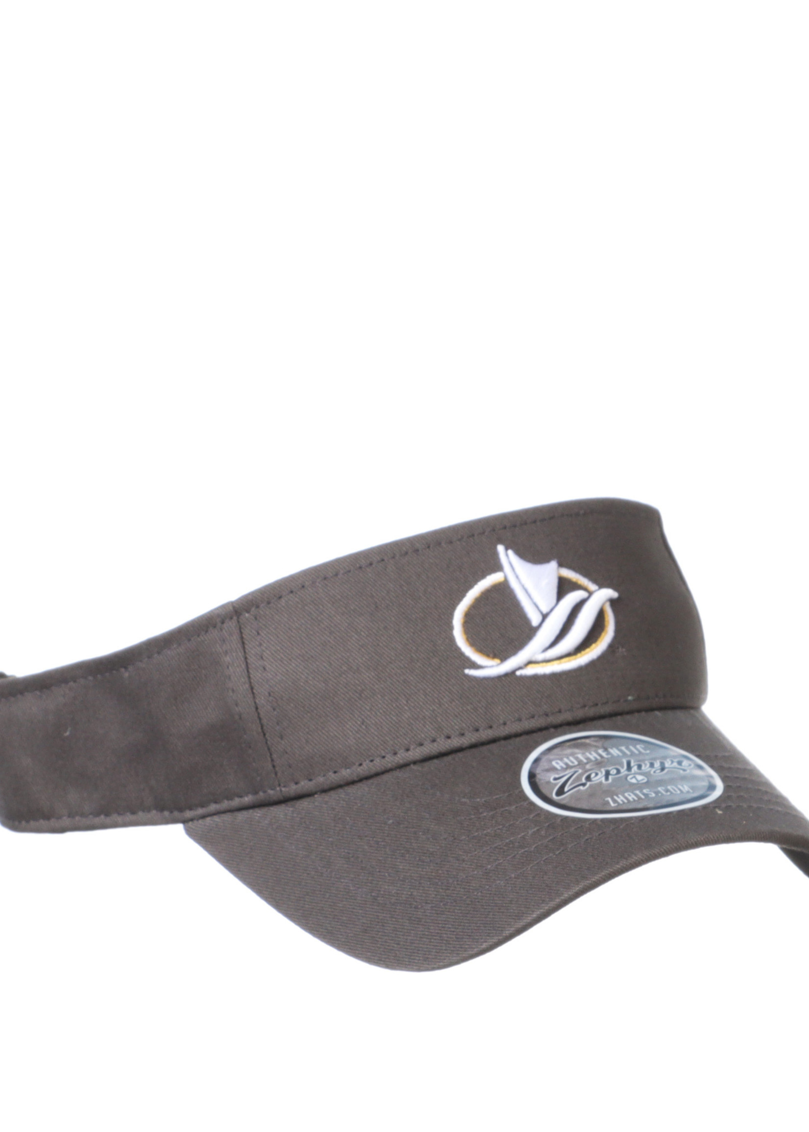 ZEPHYR Zephyr Visor Seasiders Canoe -  Dark Grey