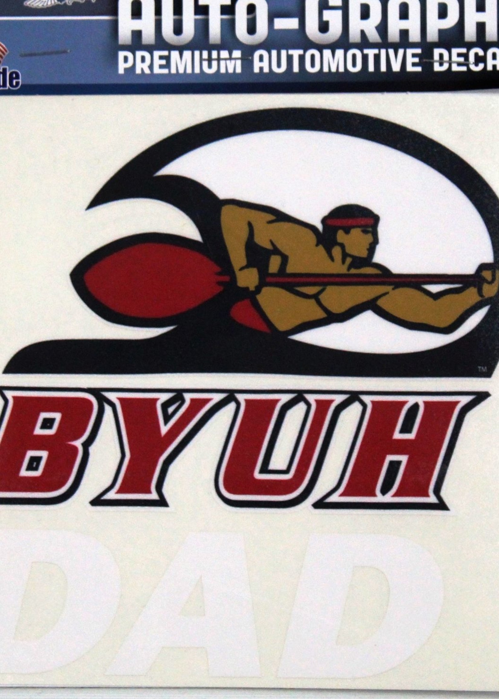 DISC DECAL LARGE BYUH -  #2 BYUH W/SEASIDER DAD