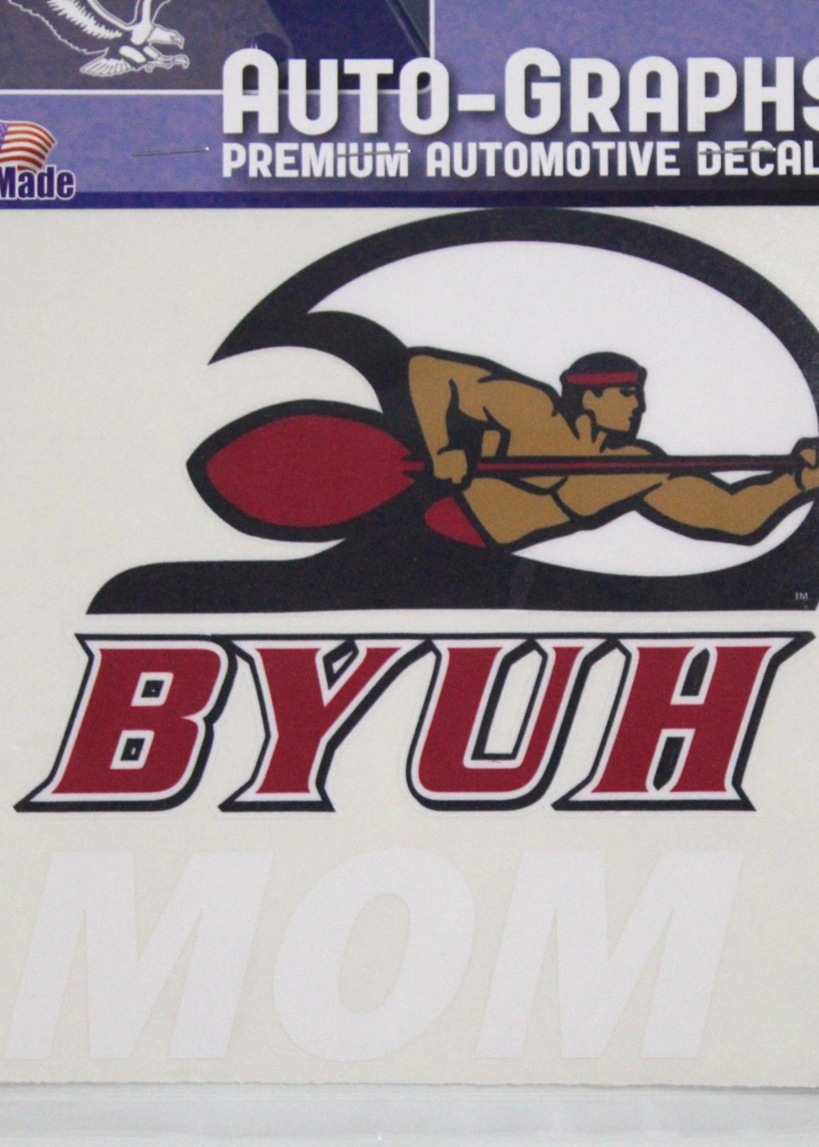 DECAL LARGE BYUH -  #3 BYUH W/SEASIDER MOM