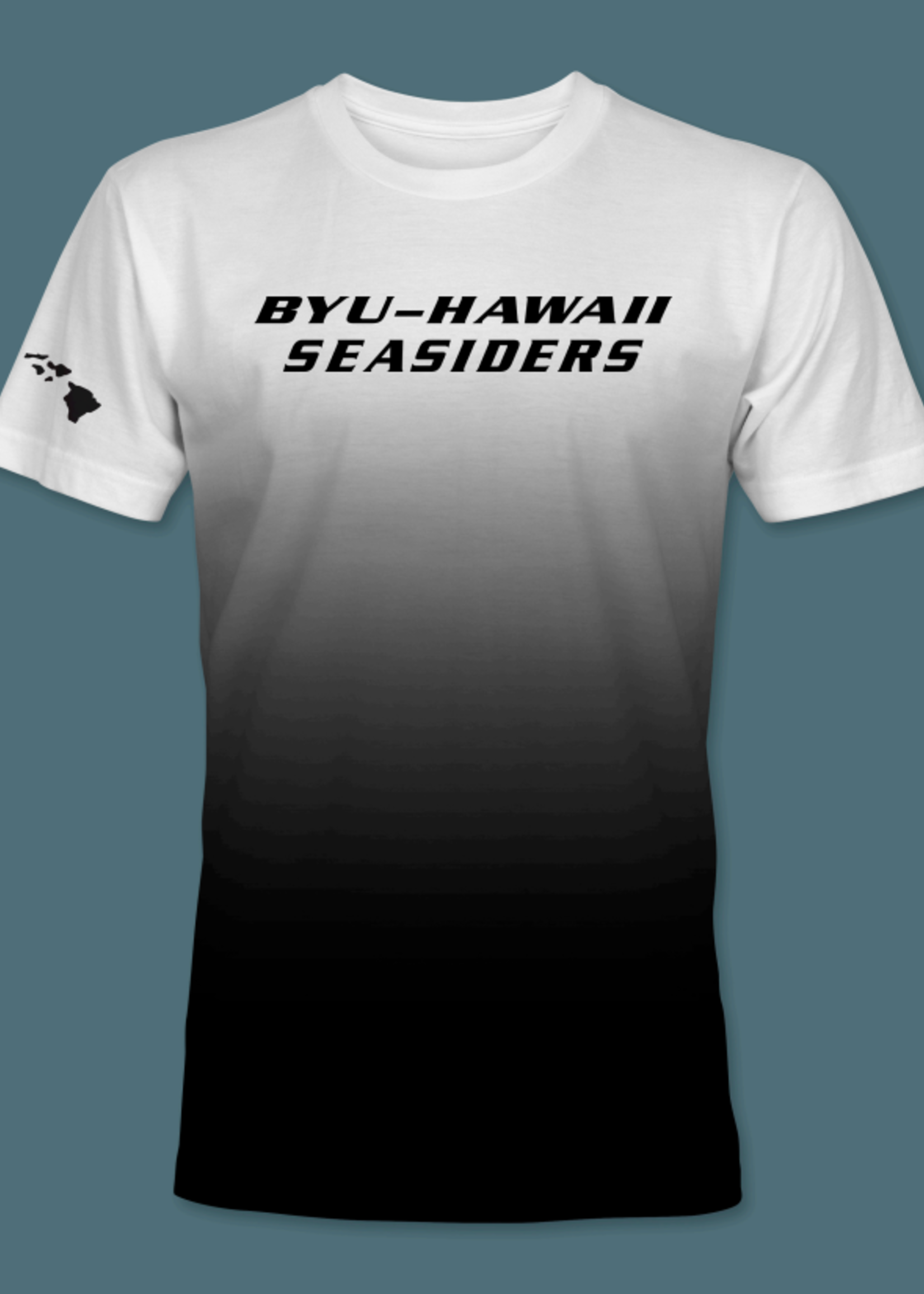 BYU-Hawaii Seasiders Badger Ombre T-shirt -