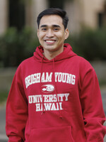 Blue 84 BYU-Hawaii Seasiders Logo Tamarac Hoodie -