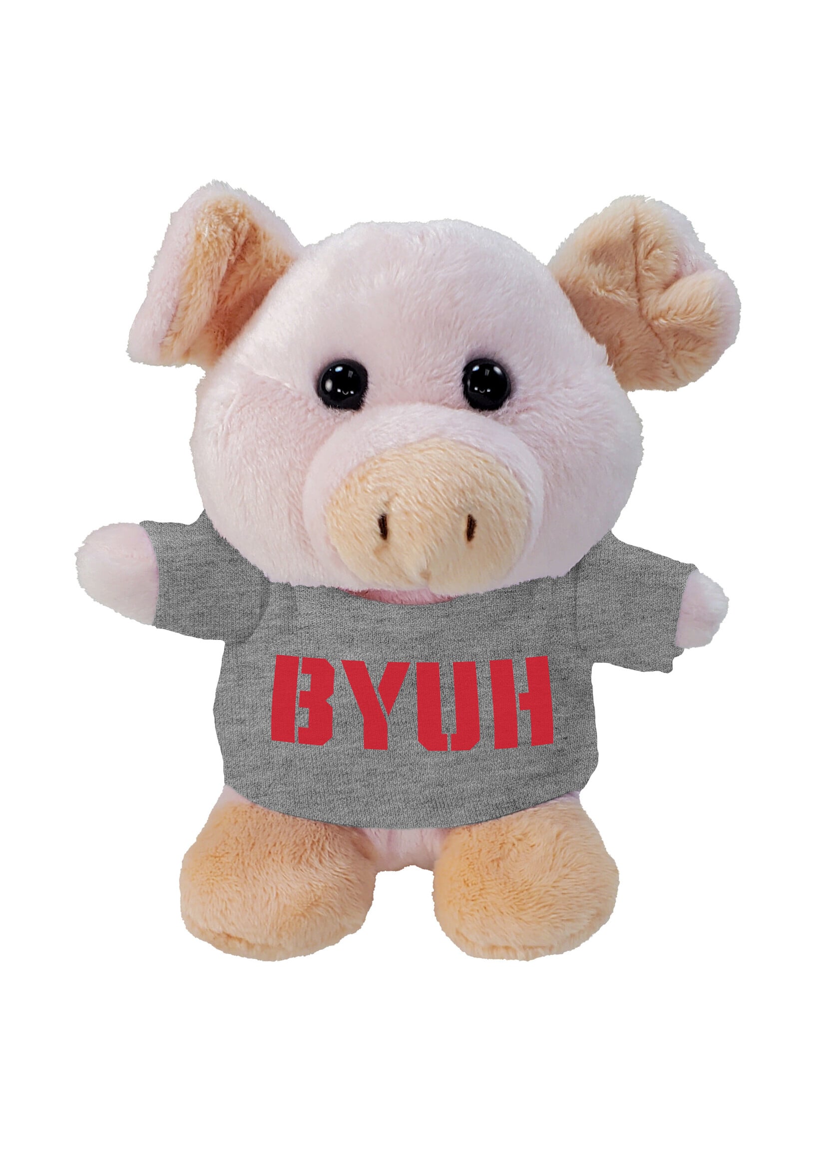 Stubby Soft Toy 5" w/ Grey Tee -
