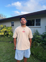 Surfboard Tee w/red Logo -