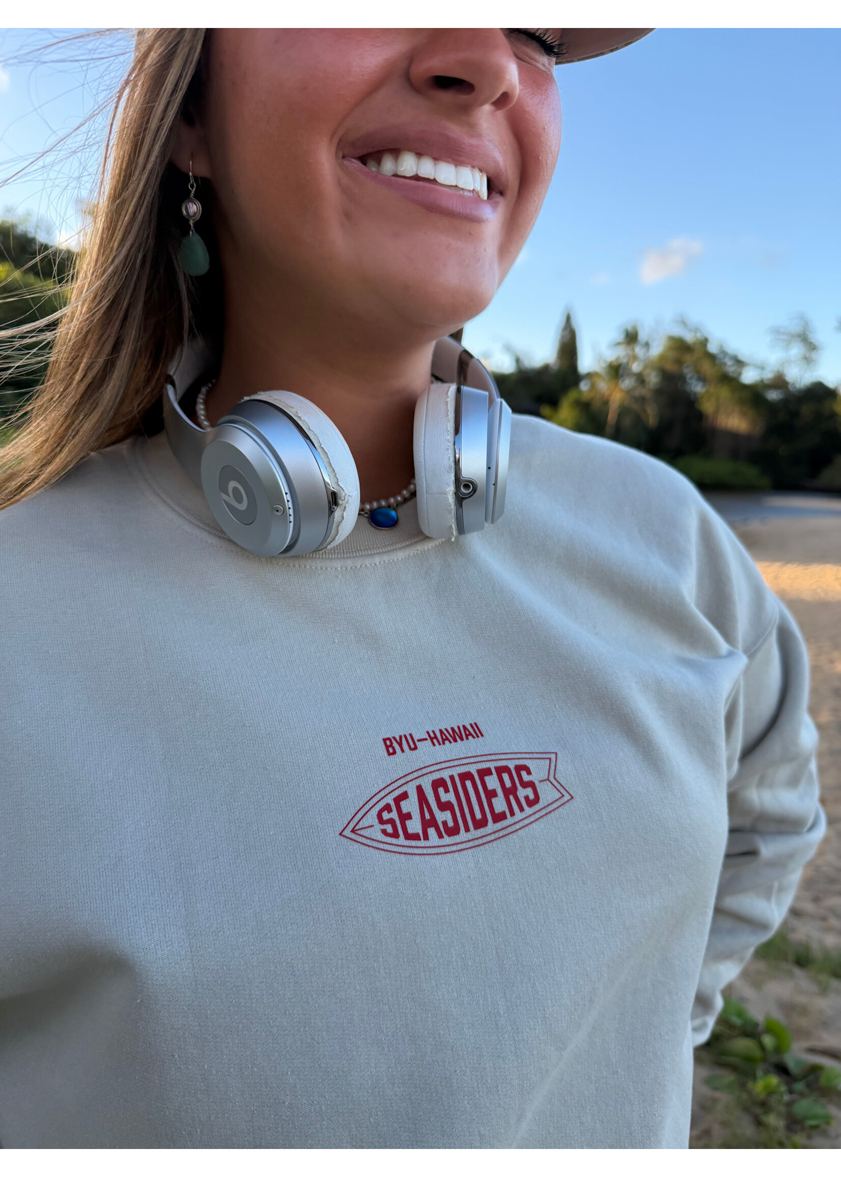 Crewneck Seasiders Surfboard -