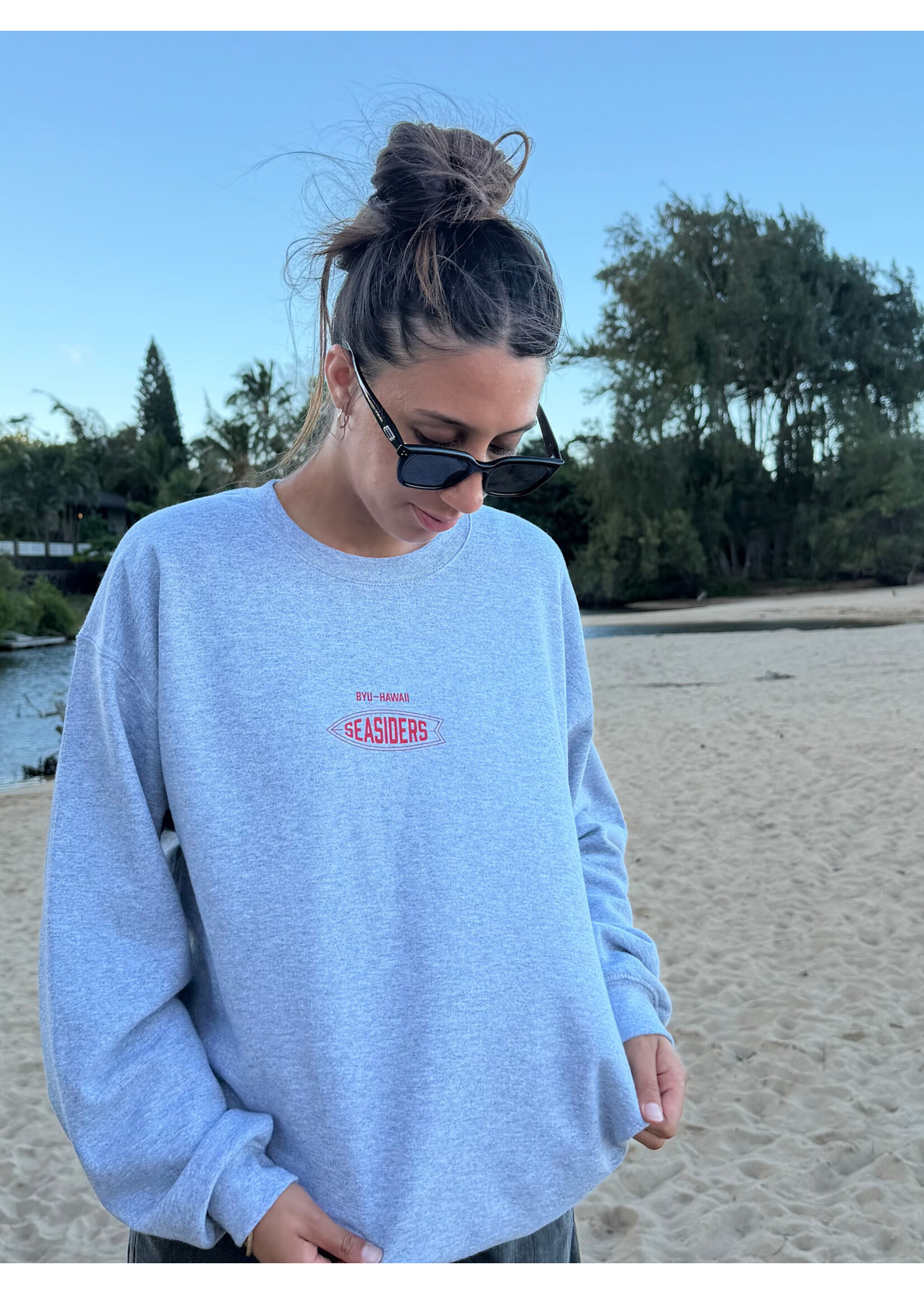 Crewneck Seasiders Surfboard -