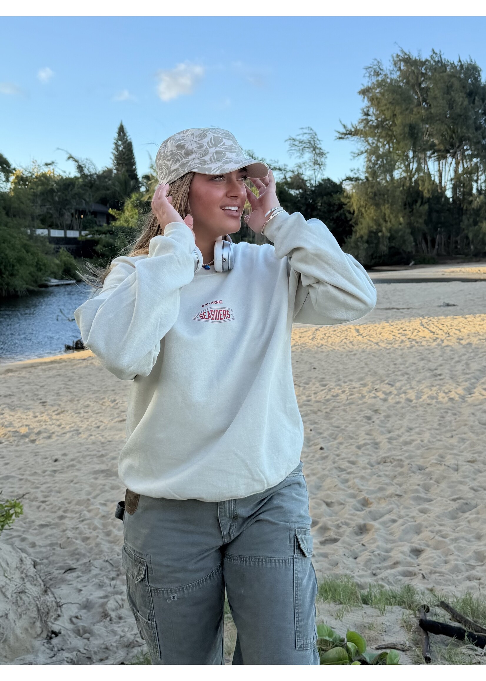 Crewneck Seasiders Surfboard -
