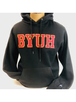 Hoodie With Red BYUH & Gold: