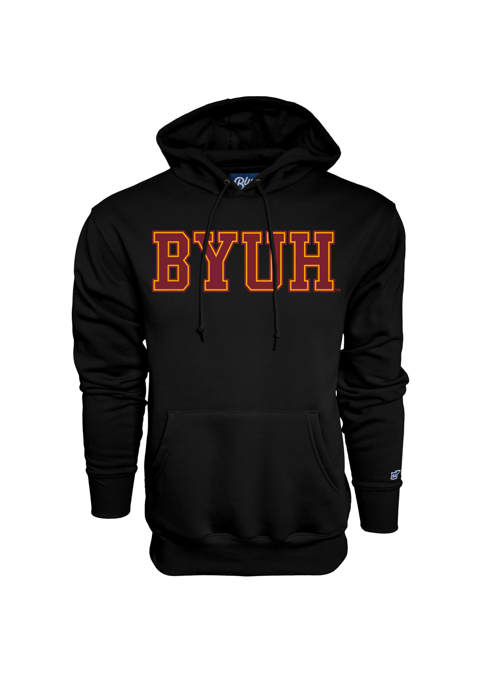 Hoodie With Red BYUH & Gold: