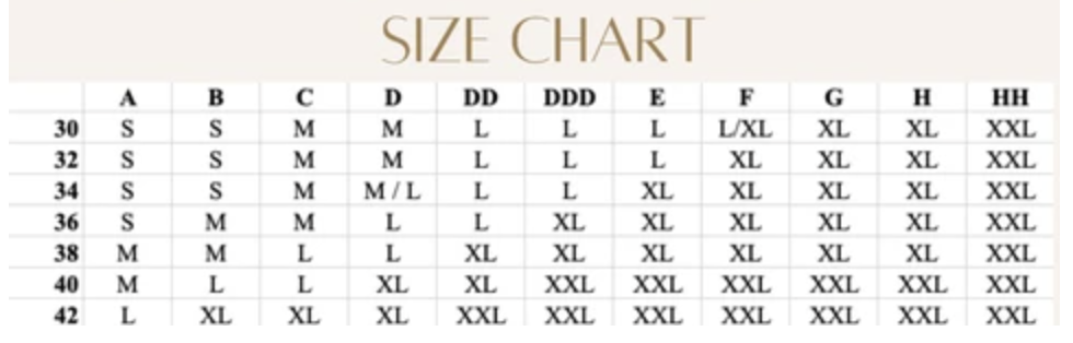 Size Chart – My.PerfectPair