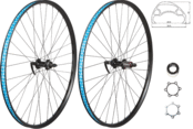 49N Wheel Rear 29" DISC CL/6B QR BK