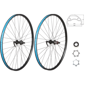 49N Wheel Rear 29" DISC CL/6B QR BK