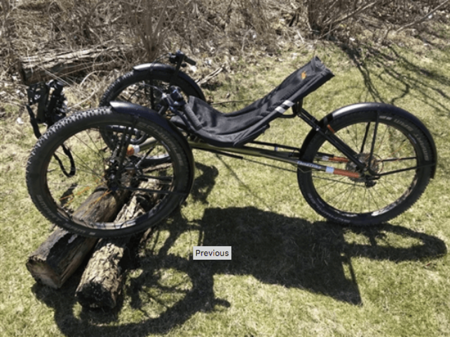 Terratrike Fender Rear Wide 24" TT600377