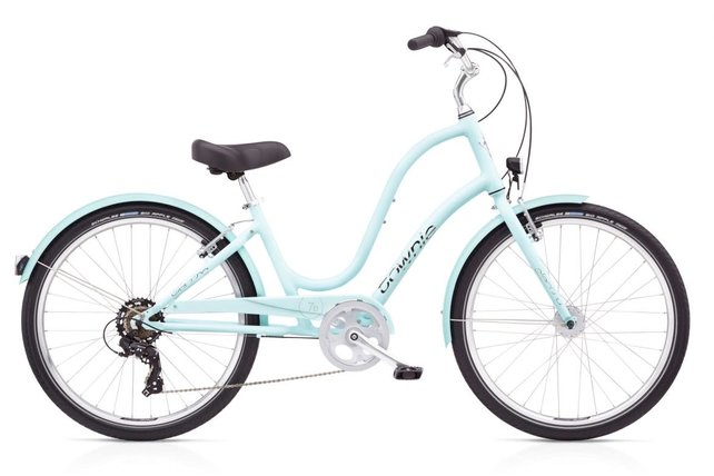 Electra Townie 7D EQ Step Thru  Arctic Blue