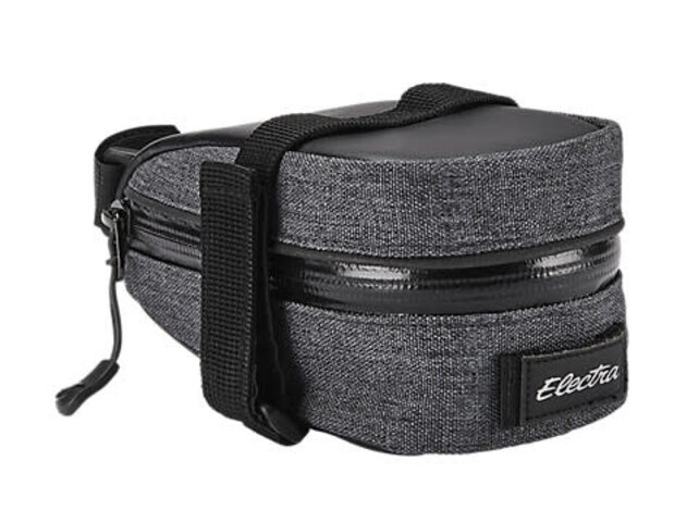 Electra Heather Charcoal Saddle Bag