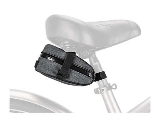 Electra Heather Charcoal Saddle Bag