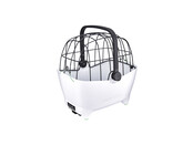Electra Basil Pet Carrier fit MIK racks  - White