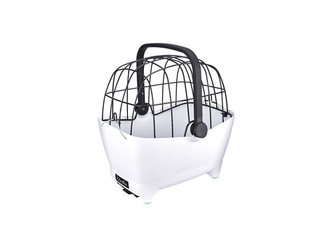Electra Basil Pet Carrier fit MIK racks  - White