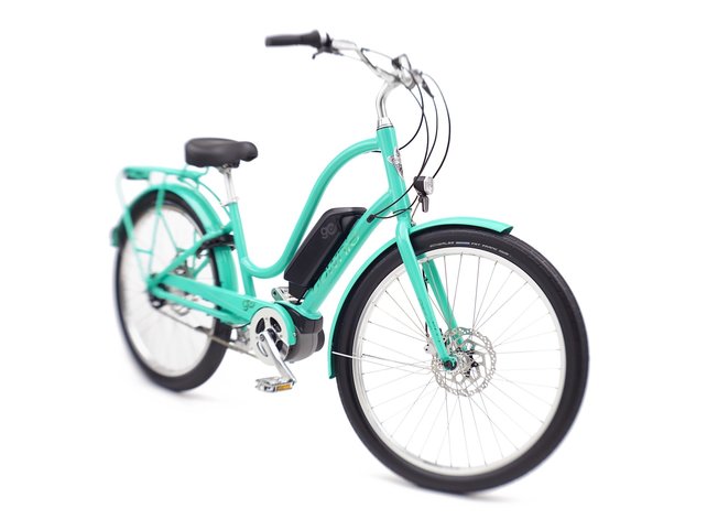 Electra Townie Go! 5i Jade Green -  with upgraded 500 wh battery