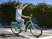 Electra Townie Go! 5i Jade Green -  with upgraded 500 wh battery